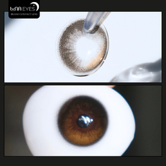 (Luna Eyes) 708 BROWN - size nhỏ