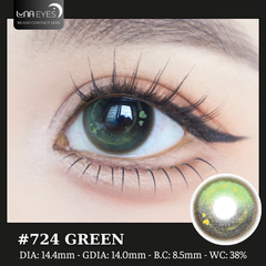 (Luna Eyes) 724 GREEN - size to
