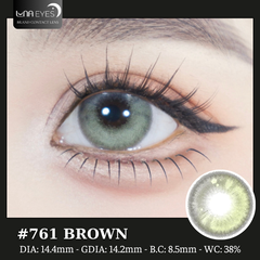(quà tặng) 761 BROWN - size to