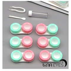 KHAY ĐỰNG 6 ĐÔI LENS + dụng cụ đeo