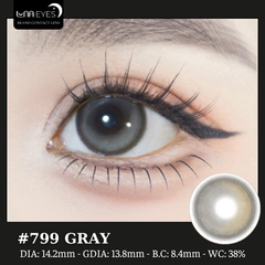 (Luna Eyes) 799 GRAY - size vừa