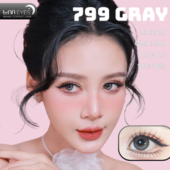 (Luna Eyes) 799 GRAY - size vừa