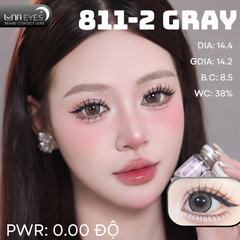 (Luna Eyes) 811 GRAY - size to