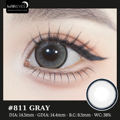 (Luna Eyes) 811 GRAY - size to