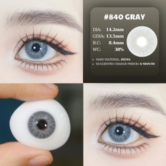 (quà tặng) 840 GRAY - size vừa