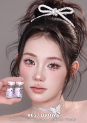 (Luna Eyes) 857 BROWN - size lớn