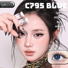 (Luna Eyes) C795 BLUE - size vừa