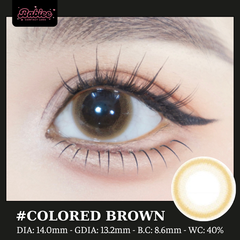 (Babiee) COLORED BROWN - size nhỏ