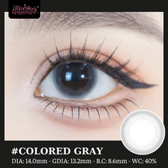 (Babiee) COLORED GRAY - size nhỏ