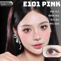 (Luna Eyes) E101 PINK - size vừa