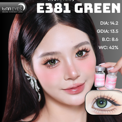 (Luna Eyes) E381 GREEN - size vừa