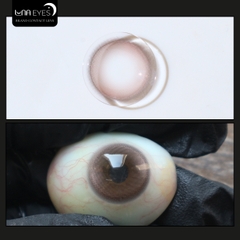 (Luna Eyes) E585 BROWN - size vừa