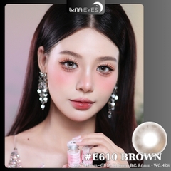 (Luna Eyes) E610 BROWN - size nhỏ
