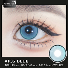 (Luna Eyes) F35 BLUE - size to