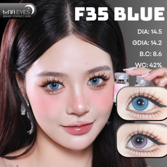 (Luna Eyes) F35 BLUE - size to