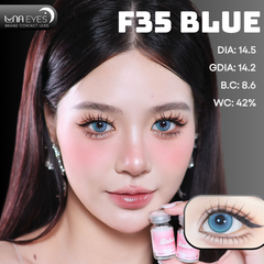 (Luna Eyes) F35 BLUE - size to