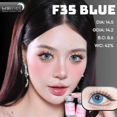 (Luna Eyes) F35 BLUE - size to