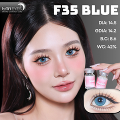 (Luna Eyes) F35 BLUE - size to
