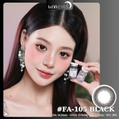 (Luna Eyes) FA-105 BLACK - size vừa