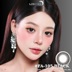 (Luna Eyes) FA-105 BLACK - size vừa