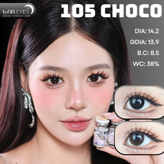 (Luna Eyes) FA-105 CHOCO - size vừa