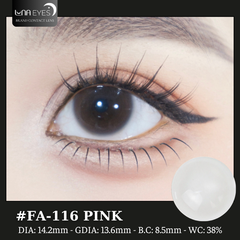 (Luna Eyes) FA-116 PINK - size vừa
