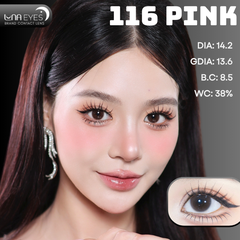 (Luna Eyes) FA-116 PINK - size vừa