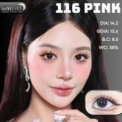 (Luna Eyes) FA-116 PINK - size vừa
