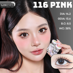 (Luna Eyes) FA-116 PINK - size vừa