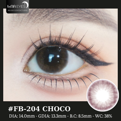 (Luna Eyes) FB-204 CHOCO - size nhỏ