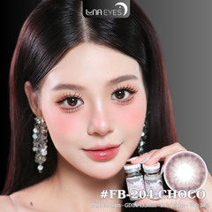 (Luna Eyes) FB-204 CHOCO - size nhỏ