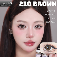 (Luna Eyes) FB-210 BROWN - size to