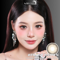 (Luna Eyes) FB-210 BROWN - size to