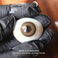 (Luna Eyes) FB-210 BROWN - size to
