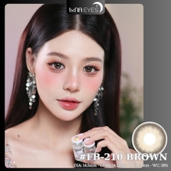 (Luna Eyes) FB-210 BROWN - size to