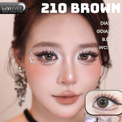 (Luna Eyes) FB-210 BROWN - size to