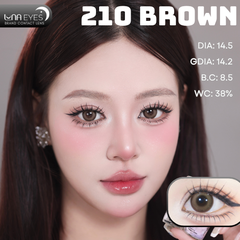 (Luna Eyes) FB-210 BROWN - size to