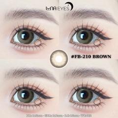 (Luna Eyes) FB-210 BROWN - size to