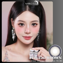 (Luna Eyes) FB-220 BROWN - size nhỏ