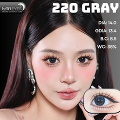 (Luna Eyes) FB-220 GRAY - size nhỏ