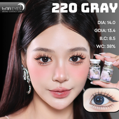 (Luna Eyes) FB-220 GRAY - size nhỏ
