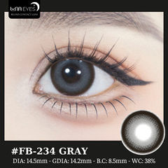 (quà tặng) FB-234 GRAY - size to