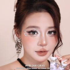 (Luna Eyes) FB-268 GRAY (ROSE) - size vừa