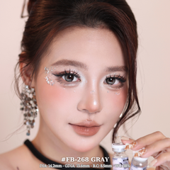 (Luna Eyes) FB-268 GRAY (ROSE) - size vừa