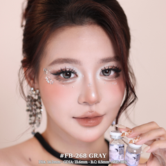 (Luna Eyes) FB-268 GRAY (ROSE) - size vừa