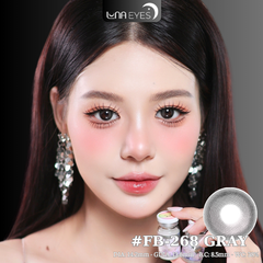 (Luna Eyes) FB-268 GRAY (ROSE) - size vừa