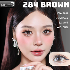 (Luna Eyes) FB-284 BROWN - size nhỏ