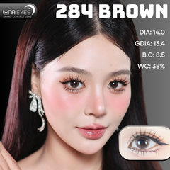 (Luna Eyes) FB-284 BROWN - size nhỏ