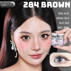 (Luna Eyes) FB-284 BROWN - size nhỏ