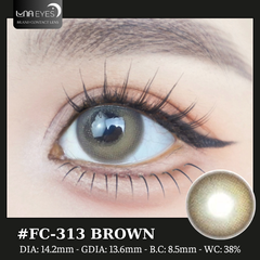 (quà tặng) FC-313 BROWN - size vừa